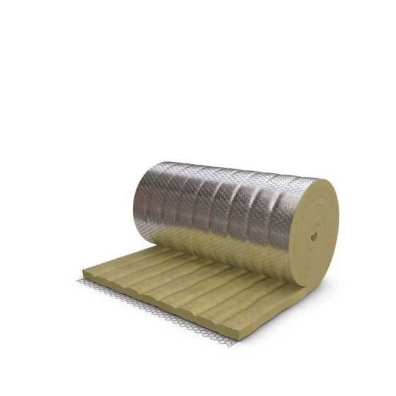 Прошивной мат Paroc Wired Mat 80 AluCoat 110х600х2500