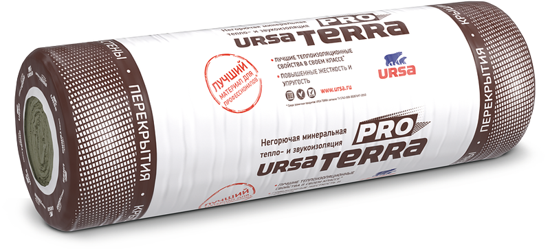 Утеплитель Ursa Terra технический мат 50х1200х9600