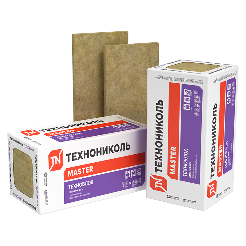 Утеплитель Технониколь Техноблок Оптима 140х600х1200